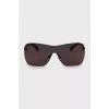 Sunglasses mask with orange coating