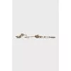 Gold clips with crystals