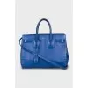 Leather Sac De Jour bag