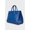 Leather Sac De Jour bag