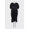 Slim fit silk dress