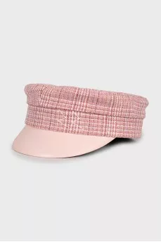 Pink wool cap