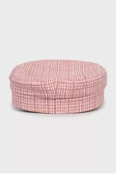 Pink wool cap