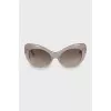 Clear Cat Eye Sunglasses