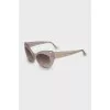 Clear Cat Eye Sunglasses