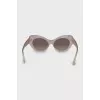 Clear Cat Eye Sunglasses