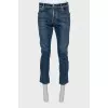 Men's Straight Button Jeans