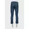 Men's Straight Button Jeans