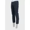 Men's dark blue trousers