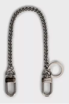 Metal strap for bag