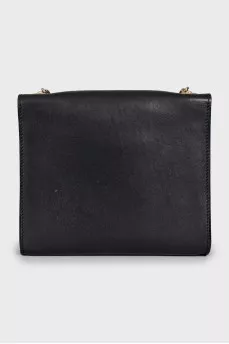 Crossbody bag with marble decor