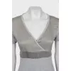 T-shirt with relief inserts