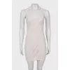 Bodycon dress with relief pattern