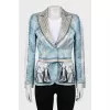Fitted printed jacket