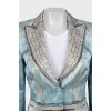 Fitted printed jacket