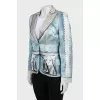 Fitted printed jacket