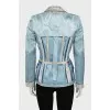 Fitted printed jacket