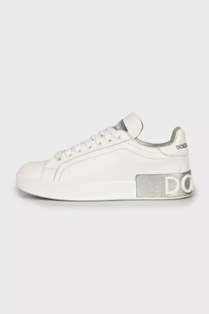 Portofino leather sneakers