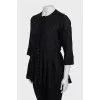Fitted blouse with 3/4 sleeves