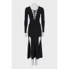 Ribbed bodycon maxi dress