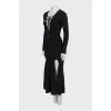 Ribbed bodycon maxi dress