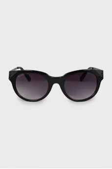 Black sunglasses with decor
