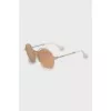 Teashades gold frame sunglasses