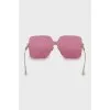 Pink sunglasses mask