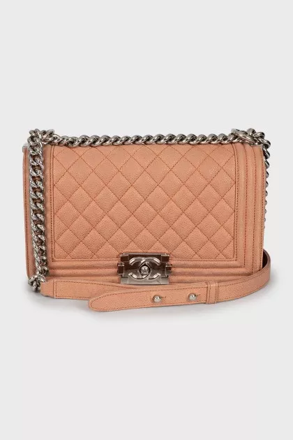 Boy Leather Crossbody Bag