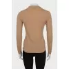 V-neck cardigan
