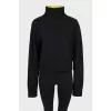 Double neck sweater