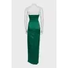 Fitted dress with open top