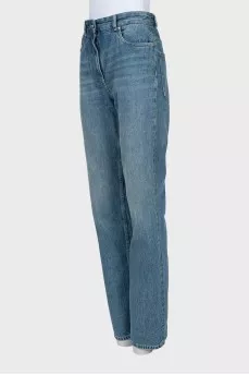 Джинсы straight fit с биркой