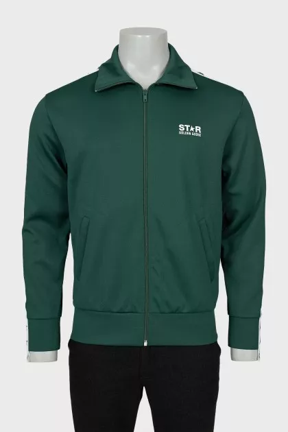 Men's sports jacket with decor