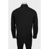 Men's black shirt with logo