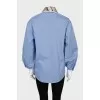 Set with a blue top
