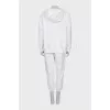 Tracksuit made of hoodie and joggers