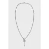 White gold pendant with diamonds