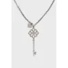 White gold pendant with diamonds