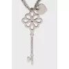 White gold pendant with diamonds