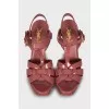 Patent leather Tribute sandals