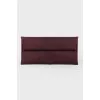 Purple suedeclutch