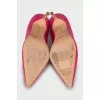 Pink Suede Pumps