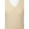 Beige cashmere suit