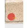 Polka dot print scarf
