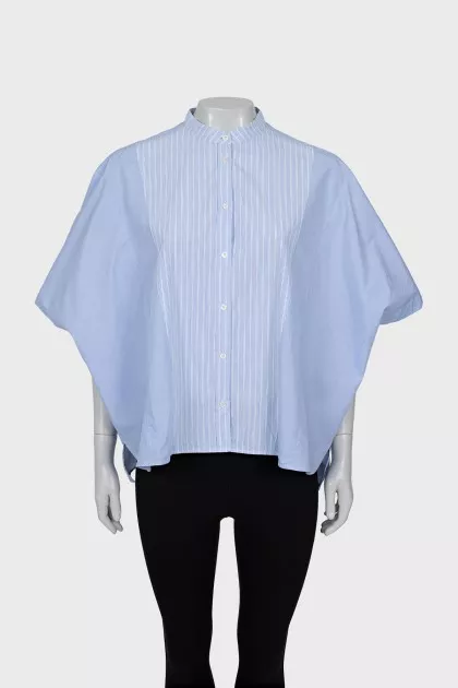 Light blue loose fit shirt