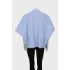 Light blue loose fit shirt
