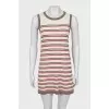 Mini dress with brand logo