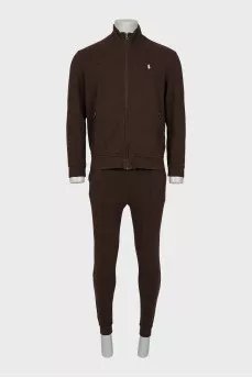 Men's brown tracksuit