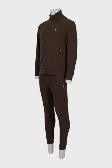 Men's brown tracksuit